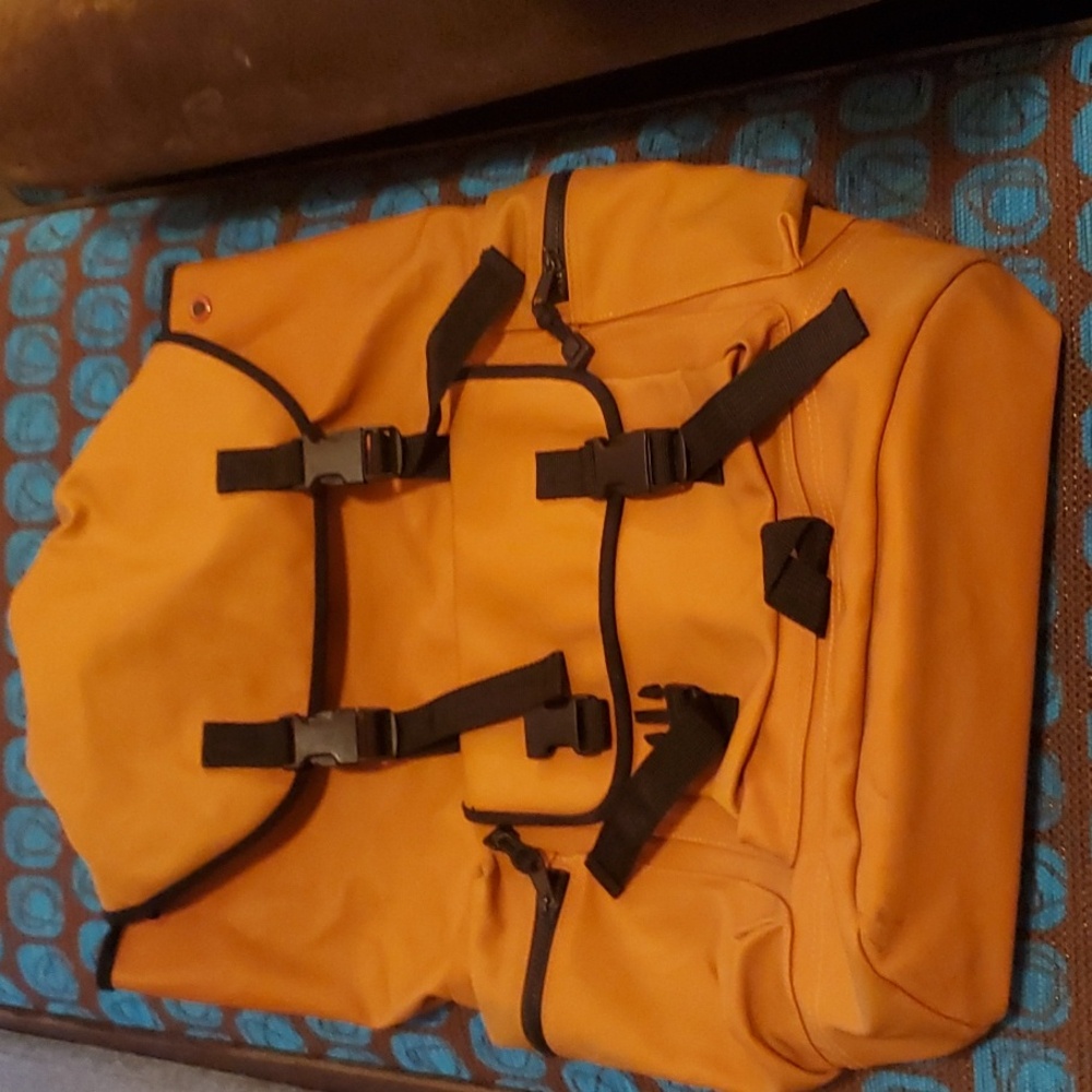 J Crew Rubberized Waterproof Backpack. - image 8